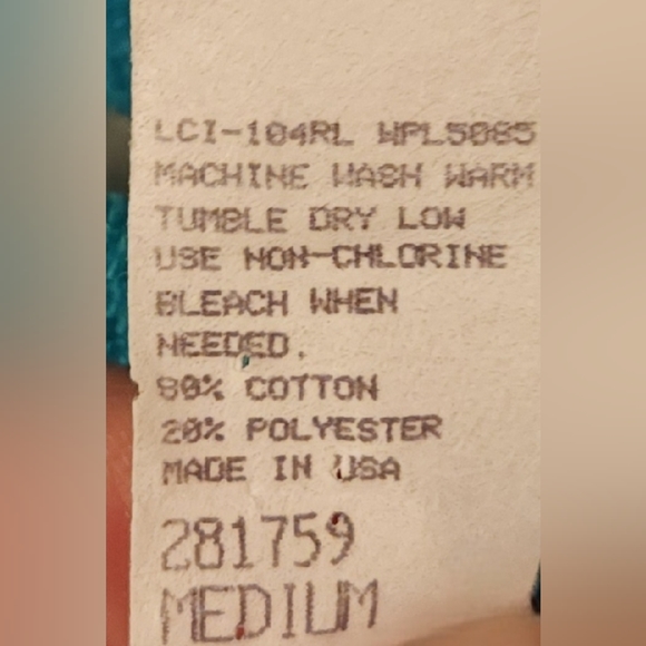 Vintage 1980s Hampton House Open Crochet Knit Terry Cloth Dress - Picture 12 of 12